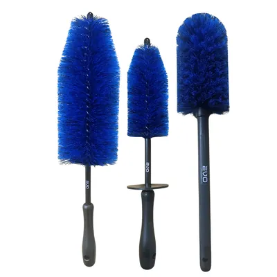 Lot de 3 brosses jantes